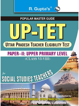 RGupta Ramesh UP-TET: Paper-II Upper Primary Level for Social Studies Teachers Guide English Medium